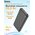  Аккумулятор внешний HOCO J101 Astute 22.5W fully compatible power bank 10000 mAh (чёрный) 