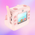  Детская камера HOCO DV200 Dual lens children printing camera pink 