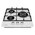  Варочная поверхность AKPO PGA 453 FGC WH 