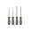  Набор отверток Deli Home Series Green HT1004L 4шт 