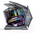  Корпус JONSBO MOD-3 Mini Gray без БП, боковые панели из закаленного стекла, mini-ITX, micro-ATX, серебристый 