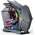  Корпус JONSBO MOD-3 Mini Gray без БП, боковые панели из закаленного стекла, mini-ITX, micro-ATX, серебристый 