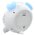  Часы-будильник RITMIX CAT-057 White 
