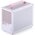  Корпус JONSBO Jonsplus Z20 Pink/White без БП, боковая панель из закал. стекла, mini-ITX, micro-ATX, бело-розовый 