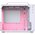  Корпус JONSBO Jonsplus Z20 Pink/White без БП, боковая панель из закал. стекла, mini-ITX, micro-ATX, бело-розовый 