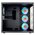  Корпус Ginzzu V530 RGB подсветка, контроллер CRC10, 4* 12R6 FAN 12CM RGB закаленное стекло 1*USB 3.0,1*USB 2.0, AU ATX 
