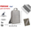  Рюкзак для ноутбука Lamark B135 Light Grey 15,6" 