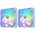  Вентилятор Thermaltake CT120 Sync Hydrangea ARGB голубой (CL-F202-PL12BU-A) 4-pin 25.8dB Ret 