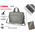  Cумка для ноутбука Lamark L217 Dark Grey 17.3" 