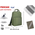  Рюкзак для ноутбука Lamark B135 Green 15,6" 