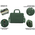  Cумка для ноутбука Lamark L225 Green 15.6" 