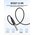  Наушники HOCO M101 Max Crystal grace wire-controlled earphones with microphone черный 