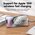  Беспроводное ЗУ HOCO CW57 Air-cooled 15W magnetic wireless fast charger черный 