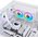  СВО Thermaltake TH240 V2 Ultra EX Snow ARGB (CL-W425-PL12SW-A) Soc-AM5/AM4/1151/1200/1700 белый 4-pin 28.5dB Al+Cu LCD Ret 