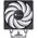  Кулер JONSBO CR-1000 Evo Color LGA1700/1200/115X/AM5/AM4 черный (TDP 220W, PWM, 120mm Dynamic Multi-Color LED Fan, 4 тепловые трубки, 4-pin) Retail 