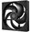  Вентилятор ID-COOLING AS-120-K Trio (3 in 1) 120x120x25мм (PWM, резиновые углы, черный, 300-2000об/мин, супертихий) Box 