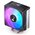  Кулер JONSBO CR-1000E Black LGA1700/1200/115X (TDP 210W, PWM, 120mm Dynamic Multi-Color LED Fan, 4 тепловые трубки, 4-pin) Retail 