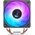  Кулер JONSBO CR-1000E Black LGA1700/1200/115X (TDP 210W, PWM, 120mm Dynamic Multi-Color LED Fan, 4 тепловые трубки, 4-pin) Retail 