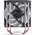  Кулер JONSBO CR-1000E Black LGA1700/1200/115X (TDP 210W, PWM, 120mm Dynamic Multi-Color LED Fan, 4 тепловые трубки, 4-pin) Retail 