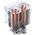  Кулер JONSBO CR-1400 V2 Color White LGA1700/1200/115X/AM5/AM4 (TDP 180W, PWM, 92mm Dynamic Multi-Color LED Fan, 4 тепловые трубки, 4-pin) Re 