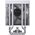  Кулер JONSBO CR-1400 V2 Color White LGA1700/1200/115X/AM5/AM4 (TDP 180W, PWM, 92mm Dynamic Multi-Color LED Fan, 4 тепловые трубки, 4-pin) Re 