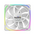  Вентилятор Geometric Future Squama 2503RW (1F2503R112011) Single Pack / 120mm, 2000 RPM, 69.11 CFM, 30.92 dBA, 5V ARGB, White, Reverse 