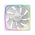  Вентилятор Geometric Future Squama 2503RW (1F2503R112011) Single Pack / 120mm, 2000 RPM, 69.11 CFM, 30.92 dBA, 5V ARGB, White, Reverse 