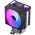  Кулер JONSBO CR-1400 V2 Color Black LGA1700/1200/115X/AM5/AM4 (TDP 180W, PWM, 92mm Dynamic Multi-Color LED Fan, 4 тепловые трубки, 4-pin) Re 