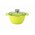  Кастрюля KUKMARA Trendy style lime к11tsl а/пр литая 1,0л стекл/кр 
