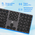  Клавиатура OKLICK K867W серый/черный 