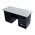  Верстак Inforce LW-3 (05-01-007) с драйвером и тумбой 1600х686х845 