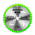  Диск пильный GREENWORKS 2943307 184x20х40T 