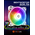  Вентилятор ID-COOLING ZF-12025-ARGB Snow 120x120x25мм PWM, Addresable RGB, 500-1600об/мин, снежно белый BOX 