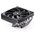  Кулер JONSBO HP-600 Black LGA1700/1200/115X/AM5/AM4 низкопрофильный 66мм (TDP 210W, PWM, 120mm ARGB Fan, 6 тепловые трубок, 4-pin) Retail 