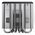  Кулер JONSBO HP-600 Black LGA1700/1200/115X/AM5/AM4 низкопрофильный 66мм (TDP 210W, PWM, 120mm ARGB Fan, 6 тепловые трубок, 4-pin) Retail 