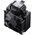  Кулер JONSBO HX5230 LGA2011/1700/1200/115X/AM5/AM4 (TDP 230W, PWM, 120mm Black Fan, 5 тепловых трубок, медная база, 4-pin) Retail 
