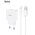  СЗУ HOCO C106A Leisure single port charger+Lightning (EU), (белый) 