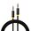  Кабель аудио Greenconnect GCR-53814 jack 3,5mm/jack 3,5mm 1.5m черный стерео 