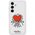  Чехол Samsung Original EF-MS921CWEGRU Flipsuit Case S24(S921) White (Keith Haring Print) 
