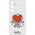  Чехол Samsung Original EF-MS921CWEGRU Flipsuit Case S24(S921) White (Keith Haring Print) 