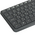  Комплект клавиатура+мышь Logitech MK235 (920-007949) беспроводной серый 