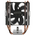  Кулер PCCooler R200 S115X/1200/1700/AM4/AM5 (TDP 110W, 90mm Non LED Fan, 2 тепловые трубки 6мм, 2200RPM, 28,3dBa) 