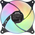  Вентилятор GMNG GG-CF120FRGB3-PWMBK RGB 120x120x25mm черный 4-pin 20-28dB 108gr Ret 
