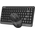  Клавиатура + мышь A4Tech Fstyler (FG1110 GREY) клав черный/серый мышь черный/серый USB беспроводная 