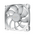  Вентилятор Geometric Future Squama 2501W (1F2501W112000) Single Pack / 120mm, 2000 RPM, 80.81 CFM, 34.2 dBA, 5V ARGB, White 