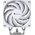  Кулер JONSBO CR-1000 Evo Color White LGA1700/1200/115X/AM5/AM4 (TDP 220W, PWM, 120mm Dynamic Multi-Color LED Fan, 4 тепловые трубки, белый) 