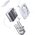  Кулер JONSBO CR-1000 Evo Color White LGA1700/1200/115X/AM5/AM4 (TDP 220W, PWM, 120mm Dynamic Multi-Color LED Fan, 4 тепловые трубки, белый) 