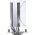  Кулер JONSBO CR-1000 Evo Color White LGA1700/1200/115X/AM5/AM4 (TDP 220W, PWM, 120mm Dynamic Multi-Color LED Fan, 4 тепловые трубки, белый) 