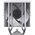  Кулер JONSBO CR-1000 Evo Color White LGA1700/1200/115X/AM5/AM4 (TDP 220W, PWM, 120mm Dynamic Multi-Color LED Fan, 4 тепловые трубки, белый) 