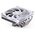 Кулер JONSBO HP-600 White LGA1700/1200/115X/AM5/AM4 низкопрофильный 66мм (TDP 210W, PWM, 120mm ARGB Fan, 6 тепловые трубок, белый, 4-pin) Re 